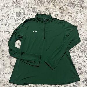 Nike Women's Forest Green Long Sleeve Tee